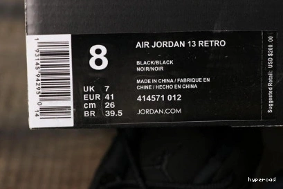 Hyperoad CAP AND JORDAN AIR 13 GOWN 1022